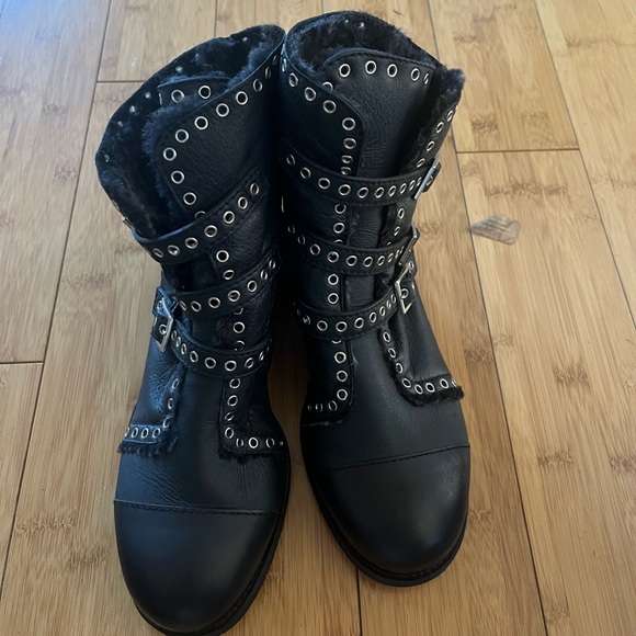 Jimmy Choo Combat Boots - Picture 2 of 7